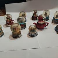 palle di vetro effetto neve