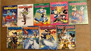 Topolino lotto 9 pezzi 2000-3000