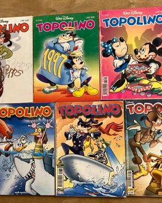 Topolino lotto 9 pezzi 2000-3000