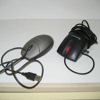 2 mouse con filo e presa Usb