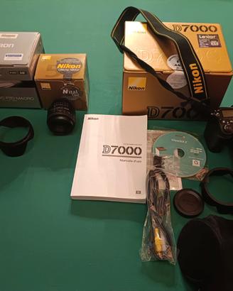 NIKON D7000 + OBIETTIVI