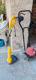 Tagliaerba elettrico a filo e Motozappa 