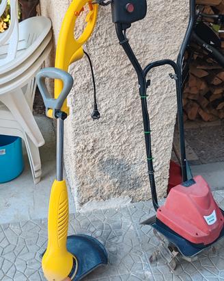 Tagliaerba elettrico a filo e Motozappa 