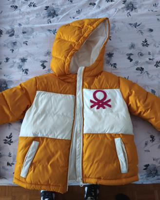 Piumino Benetton da bambina 
