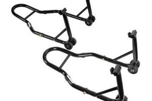 Set cavalletti universali anteriore e posteriore a