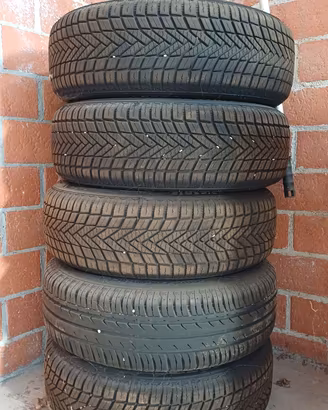 Set 4 gomme 185/65 R15 4S + cerchioni e ruotino  