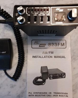 Polmar CB823 baracchino 23 canali AM/FM made Japan