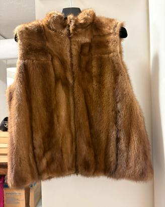 Gilet visone