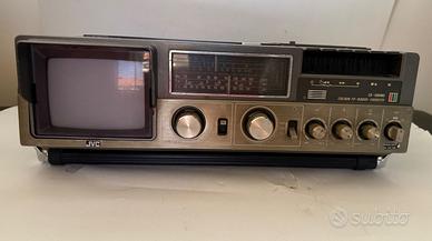 Boombox con raro Televisore a colori JVC CX-500ME