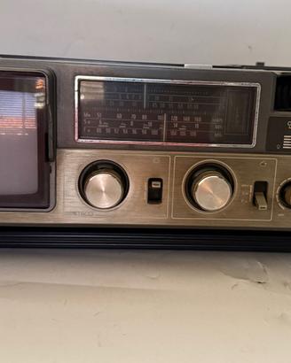 Boombox con raro Televisore a colori JVC CX-500ME