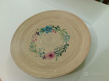 CENTROTAVOLA  BAMBU DECORATO