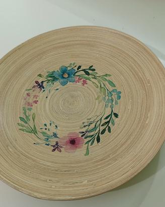 CENTROTAVOLA  BAMBU DECORATO