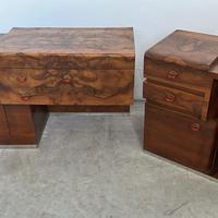 Comodino-Tavolino antico, stile impero
