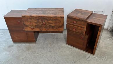 Comodino-Tavolino antico, stile impero