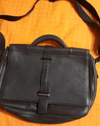 Borsa Cartella PiQuadro Pelle Notebook fino a 17"