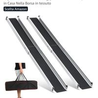 rampe per carrozzina, bicicletta e moto