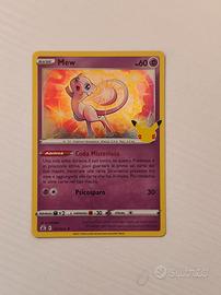 carta pokemon Mew holo