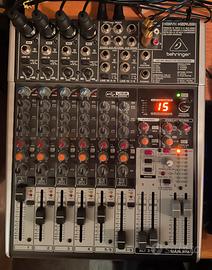 Mixer Behringer Xenix X1204USB, 12 canali, effetti