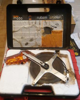 Rotella metrica professionale acciaio 50 MT STANLE