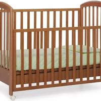 Lettino Foppapedretti in legno con materasso