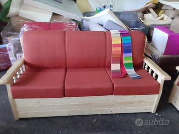 Divano rustico a scelta