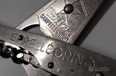 VECCHI APRIBOTTIGLIE CAVATAPPI S. PELLEGRINO