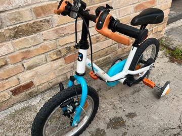 Bicicletta BTWIN da 14” per bambini 3-5 anni