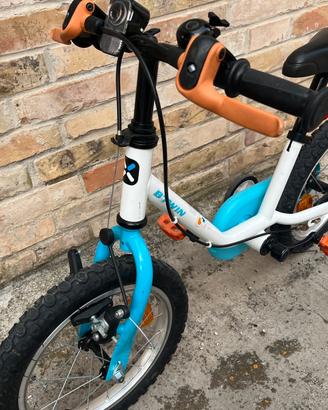 Bicicletta BTWIN da 14” per bambini 3-5 anni