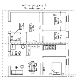 Appartamento con giardino