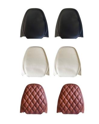 Set di 2 poggiatesta in eco-pelle per Fiat Topolin