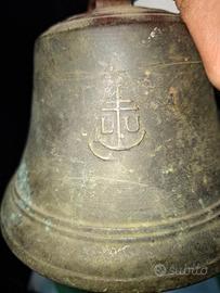 Antica Campana in Bronzo XIX Secolo