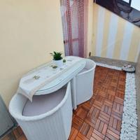 Set tavolo e sedie giardino