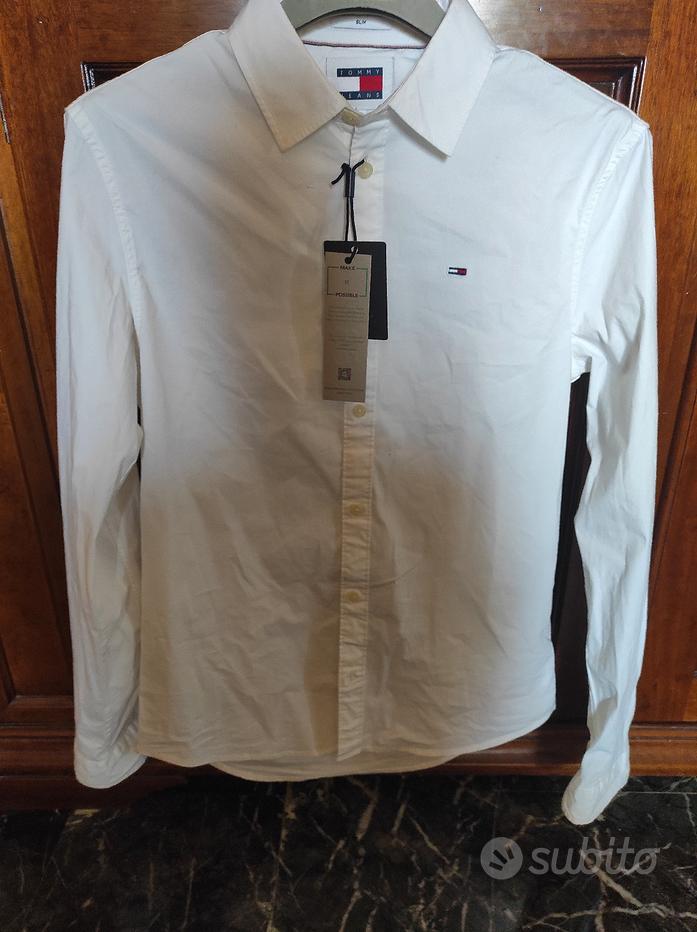 Camicie slim fit elasticizzate Vendita in Abbigliamento e