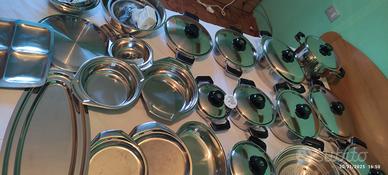 batteria pentole imco 40 pezzi nuova in scatola