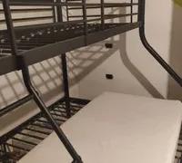 Letto a castello in metallo