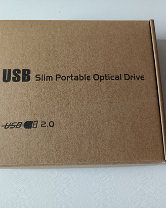 Box per lettore DVD-ROM (RW) esterno. IDE