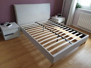 Letto matrimoniale 160x200 incluso rete e materass