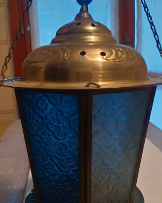 Lampada in ottone