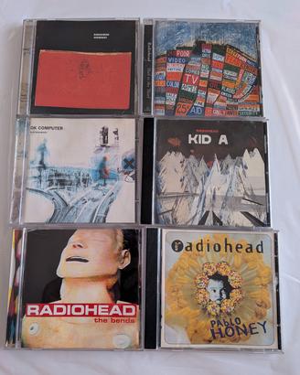 Radiohead 1993-2003 primi 6 album cd