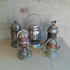 LOTTO 5 VECCHIE CAFFETTIERE AQUILAS, BOMBARDE, CAM