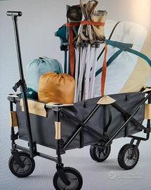 Carrello pieghevole da campeggio
