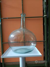 bottiglia anfora in vetro 