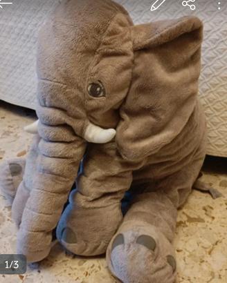 peluche elefante  Ikea jattestor grigio 