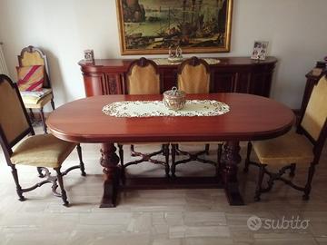 Tavolo legno massiccio