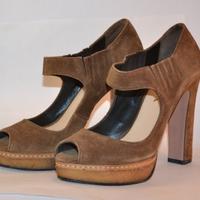 Scarpe tacco Prada in pelle 