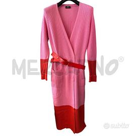 VESTITO D ELISABETTA FRANCHI ROSA ARANCIO