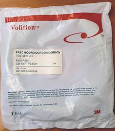 Cavo lan RJ45 - cat.5e - 3mt