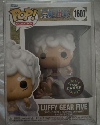 Funko Pop One Piece Luffy Gear Five #1607 Glow Cha