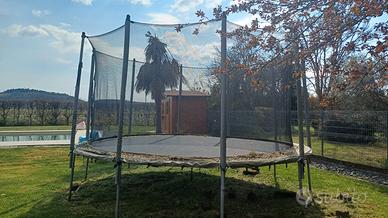 trampolino da giardino 