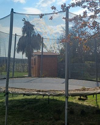trampolino da giardino 